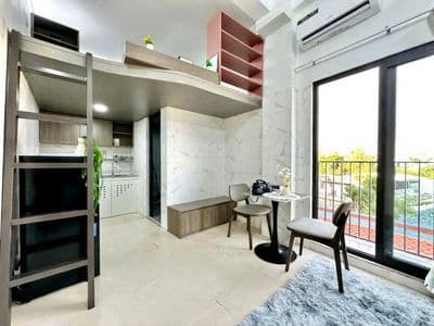 Duplex ban công Full NT gần ngã 4 Thủ Đức Sư phạm kỹ thuật Lê Văn Việt