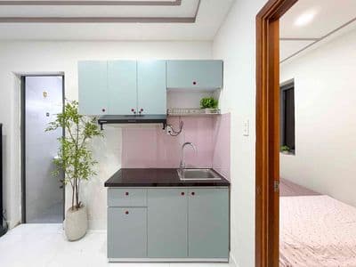 Cho thuê studio 2pn-full nt-toà thang máy-khu vực thích quảng đức