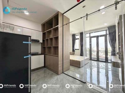 Cho thuê phòng ban công full nội thất mới xây ngay cầu sắt nts
