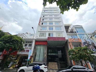 Tòa Nhà 180 Nguyễn Trãi ngang 12mx25 Hầm 9 Lầu 1500m2 Sử Dụng