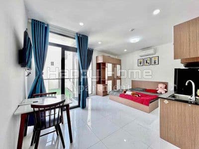 Studio 2 năm mới trống phòng siêu thoáng full nt máy giặt riêng