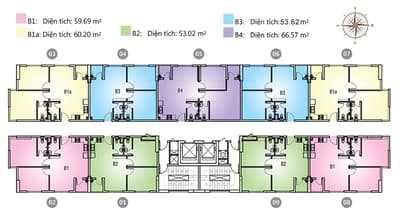 Bán chung cư IDICO Tân phú diện tích 46m 2PN GIÁ 2,27 TỶ - SHR