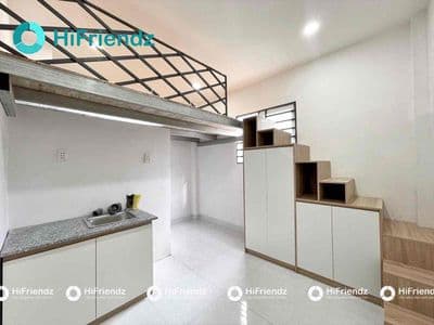 Duplex cửa sổ lớn gần pmqt huflit full nt