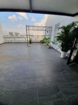 cho thuê penthouse sân vườn* Nhà decor fullNT*Cc BellezaQ7*84m2*15tr