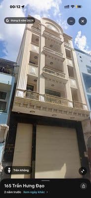 Cần Bán Nhà Trần Hưng Đạo , 5 tầng có thang máy , sổ hồng hoàn công đủ