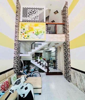 Nhà MỚI gần GO! Thiết kế hiện đại 4x15m Hoàn công chuẩn. Chỉ 6 tỷ hơn