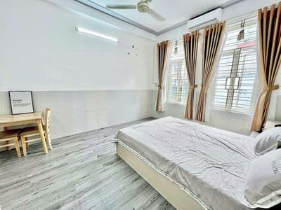 Cho thuê căn cửa sổ lớn siêu thoáng, Full NT, Bình Thạnh gần VLU, IUH