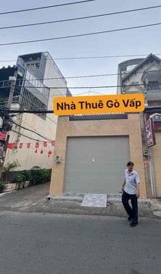 Cho thuê nhà mặt tiền đường thống nhất p10 gò vấp