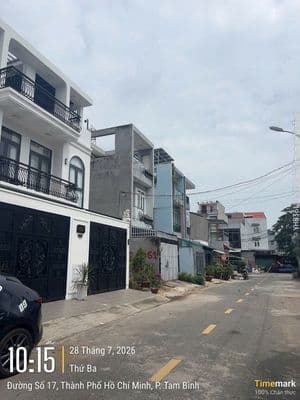 Bán đất 80m2 (4x20) mt đường 17 - kdc bình chiểu