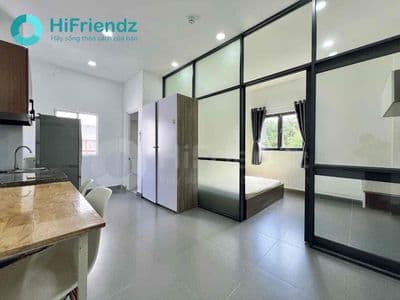 Cho thuê studio tách bếp full nội thất trần não, an khánh quận 2