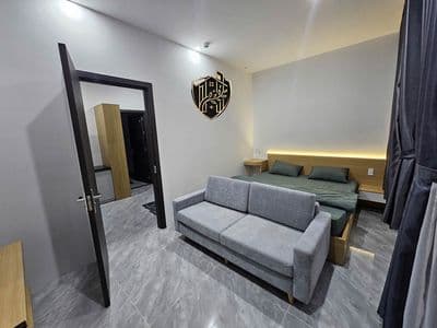 Cho thuê căn hộ 1PN có ban công, đủ nội thất, Đoàn Khuê