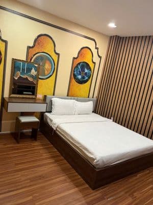 Cho thuê nhà nguyên căn 4 tầng 10 phòng , đầy đủ nội thất