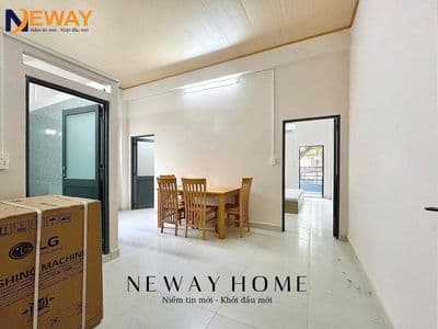 2 Phòng ngủ mới xây có ban công kế đại học Văn Hiến - có sẵn nội thất