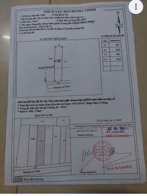 Chủ cần bán gấp đất full thổ cư gần Vinhome Long An giá 1tỷ3 còn TL