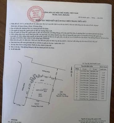 Bán đất lô góc hẻm Lê Hồng Phong, Phú Hòa, Thủ Dầu Một