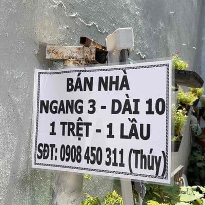 Bán nhà hẻm xe hơi - 1 trệt 1 lầu