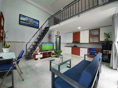 Cho thuê căn hộ dịch vụ đường Trần Văn Ơn, TDM
