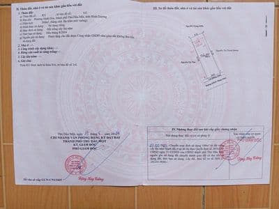 Bán đất mặt tiền DX069, Đinh Hoà, TDM, Bình Dương