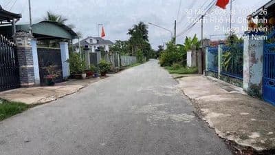 Bán đất An Điền cũ, Phường Long Nguyên, TPHCM, 100m2 thổ