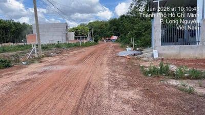 Bán đất An Điền cũ, Long Nguyên, TPHCM, 72m2 thổ cư