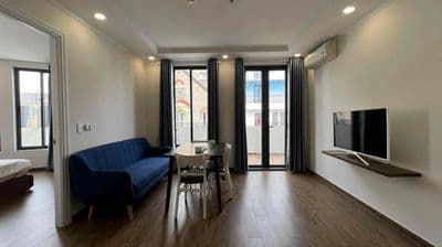 Thảo điền, quận 2 cho thuê chdv cao cấp 1pn ban công full nội thất
