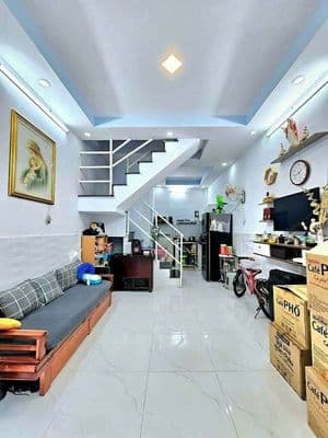 nhà 3,4x7m 1 lầu 2pn 2wc Huỳnh Tấn Phát Nhà Bè