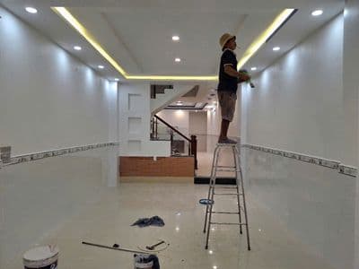 Cho thuê nhà mặt tiền đường phường an nhơn 4 tầng 4x20_mới đẹp, có nt