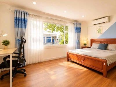 CHo Thuê Căn Hộ 1PN Quận 4 Cửa Sổ Đón Nắng - Ngay Cầu Kênh Tẻ