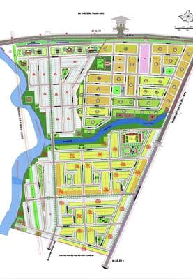 KDC Thái Sơn Long An *** 1 nền sổ sẵn 100m2 giá 1 tỷ 870