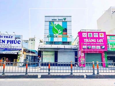 Góc 2 mt quang trung. trệt 2 lầu