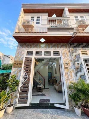Nhà mới gần cầu phú xuân quận 7 giá chỉ 1 tỷ 390 triệu