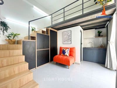 Duplex gác cao ban công siêu đẹp - gần chợ gò vấp, emart- thang máy