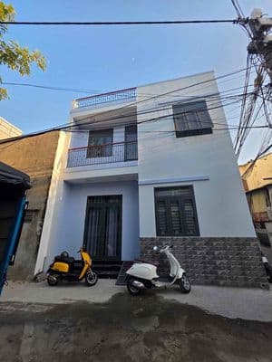 Cho thuê nhà 2 tầng mới kiệt Phan Bôi gần biển 13triệu