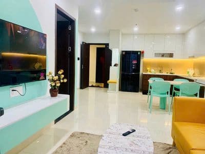 Cho thuê căn hộ 2PN2WC Phú Đông Sky Graden full nội thất như hình