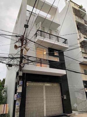 Nhà 1 Trệt 3 Lầu 4PN 8x20m Hẻm Xe Hơi Lý Phục Man Quận 7