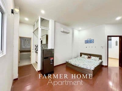 Căn hộ 1pn tách bếp full nội thất - tòa nhà yên tĩnh-bàu cát tân bình