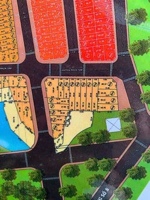 Bán đất sổ hồng riêng - lô m22 dự án vn1234 long phước q9