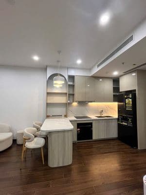 Cho thuê căn 1PN+, phân khu Masteri, Smart City, 12tr, full đồ, mpdv