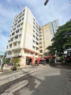Chung cư Thạnh Nhựt P7 Q8, Căn góc 2PN 2WC 73,8m2 có nội thất