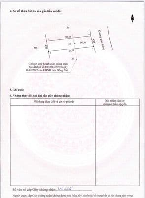 Giành cho khách thích đầu tư đất quy hoạch đợi đổi trong quý 4 năm nay