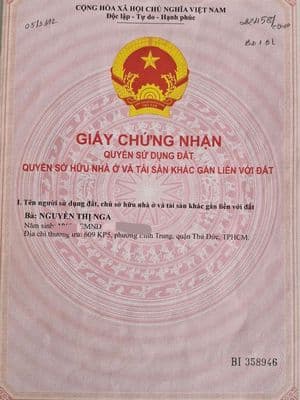 Chính chủ cần bán đất