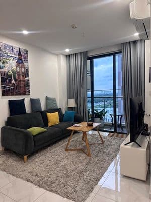 CHO THUÊ CĂN 1+1PN 60M đầy đủ nội thất Precia Q2
