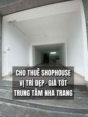 Mặt tiền kinh doanh trung tâm Nha Trang
