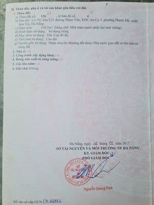 Bán đất 2 mặt tiền đường Phạm Vấn và Nguyễn Đức An