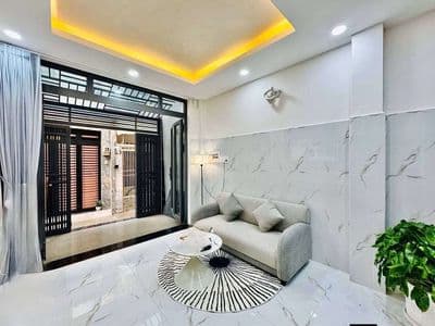 Nhà Bình Thạnh 4 tầng diện tích (3.5x8) ngay Công Viên Tầm Vu