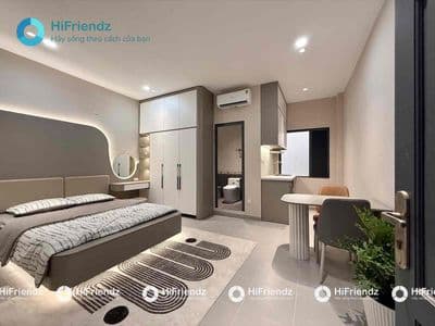 STUDIO CAO CẤP full nội thất ngay TÔ KÝ kế bên Đại học UTH, LĐXH