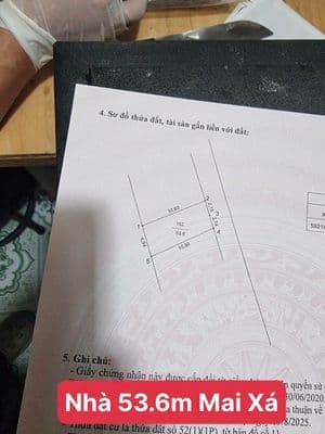 Bán đất tặng nhà Mai xá - Thắng Lợi - TT - HN