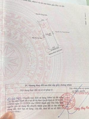 Bán đất Định Hòa, Bình Dương, vị trí đẹp