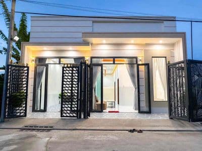 nhà kp long kim, gần chợ long hoa, 1 tỹ 390 triệu