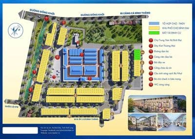 Hỗ trợ giữ chỗ dự án phố chợ bình đại